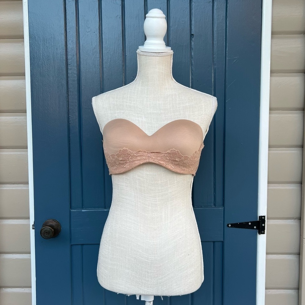 Victoria Secret Strapless Bra Women Size 32DD